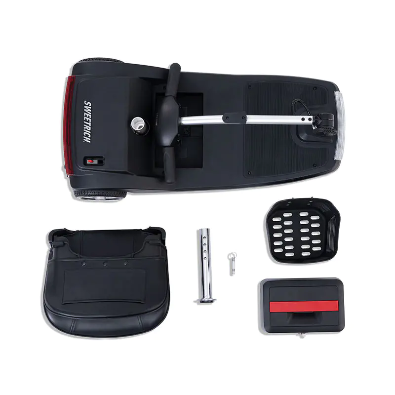 Sweetrich Foldable Travel 3 Wheel Scooter For Outdoor Road Trips