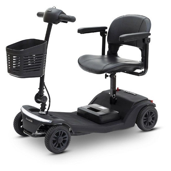 Sweetrich Travel Scooter For Seniors With Adjustable Design